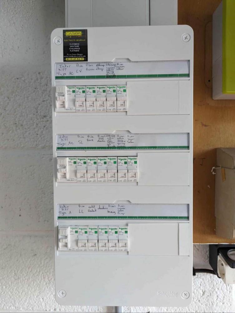 Installation tableau électrique Lillers