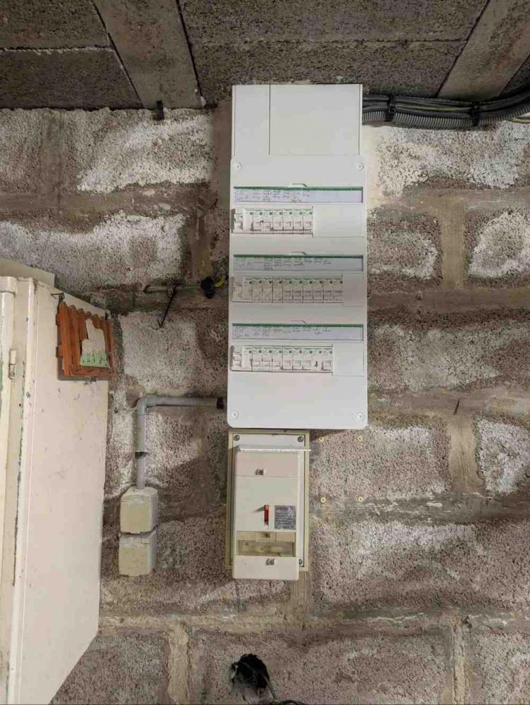 Installation tableau électrique Diéval